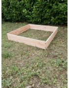 Carré potager en bois