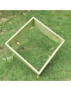 Modules d'extensions pour carrée potager en vert
