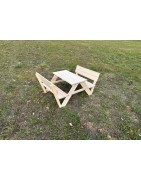 Table de Pique-Nique en bois pour Enfant