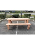 TABLE 6 PLACES en bois DESIGN