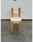 Chaise enfant en bois naturel