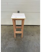 Tabouret de bar en bois naturel