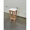 Tabouret de bar en bois naturel
