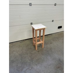 Tabouret de bar en bois naturel