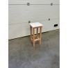 Tabouret de bar en bois naturel