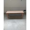 Banc en bois naturel