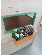 Jardinière en bois