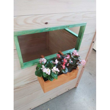 Jardinière en bois