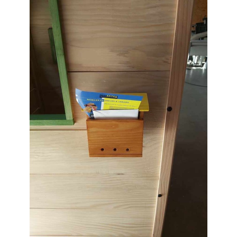 Boîte au lettres en bois