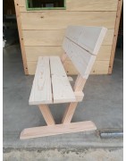 Banc en bois enfant en bois naturel
