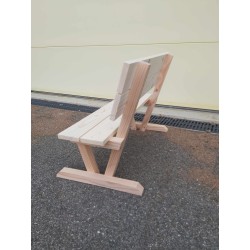 Banc en bois enfant en bois naturel