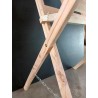 Articulation du présentoir en Bois en Forme d’Éventail