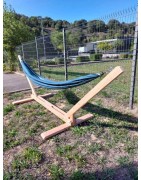 Hamac avec support en bois