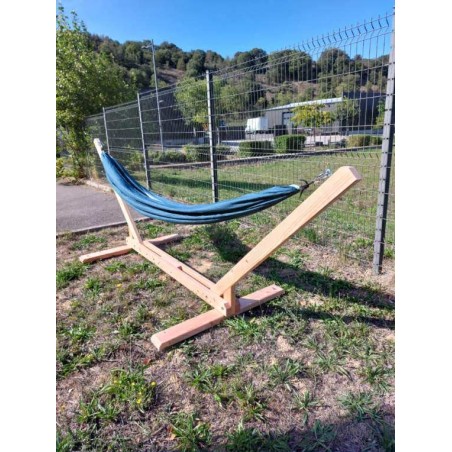 Hamac avec support en bois