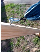 Hamac avec support en bois
