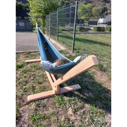 Hamac avec support en bois