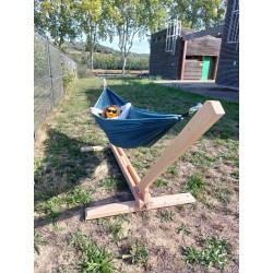 Hamac avec support en bois