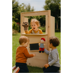Théâtre pliable en bois