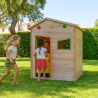 Cabane en bois pour enfant