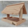 Mangeoire à Oiseaux en Bois – Forme Maison