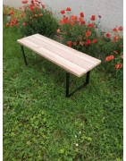 Banc en bois extérieur