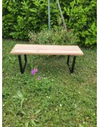 Banc en bois extérieur