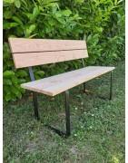 Banc en bois extérieur