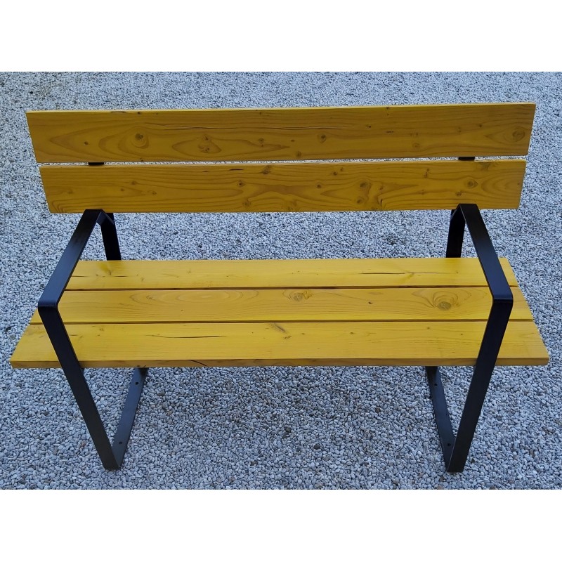 Tables et bancs en bois/métal artisanale et Française